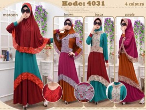 jual gamnis set syar'i di pangkal pinang bangka belitung